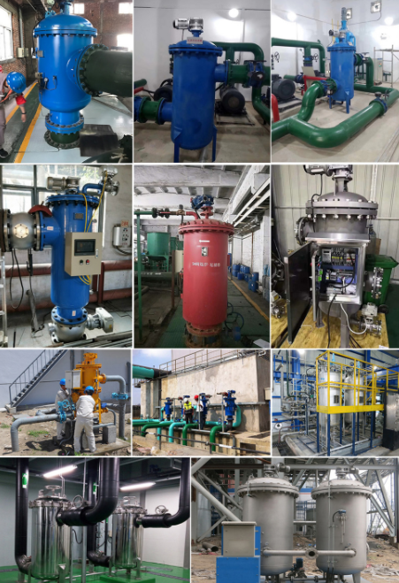 刷式全自動清洗過濾器應用現場 刷式全自動清洗過濾器應用現場