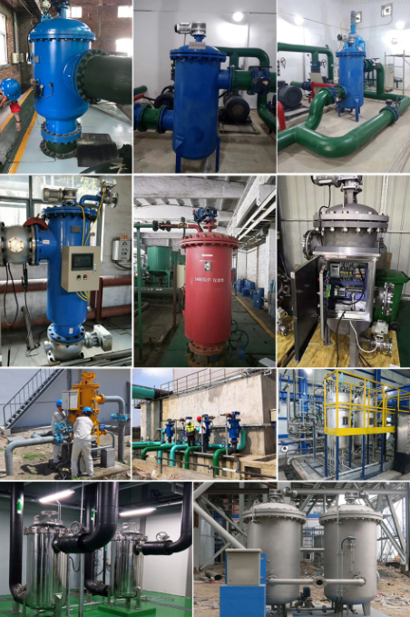 立式自清洗過濾器設備應用安裝現場 立式自清洗過濾器設備應用安裝現場