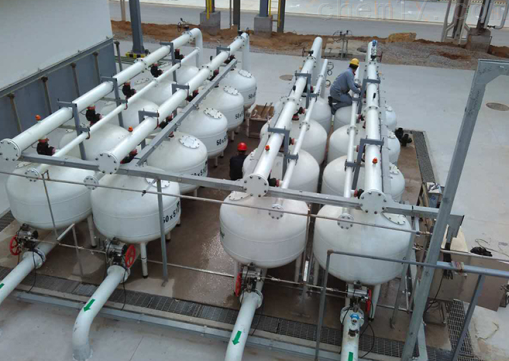 工業(yè)淺層砂過(guò)濾器應(yīng)用現(xiàn)場(chǎng) 工業(yè)淺層砂過(guò)濾器應(yīng)用現(xiàn)場(chǎng)