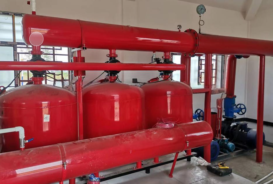 砂濾器應用現場