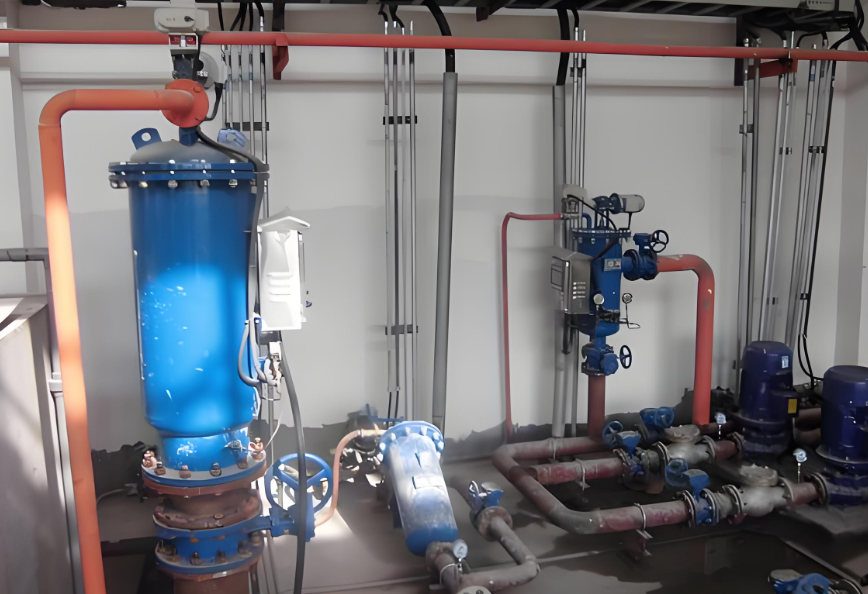 刷式全自動清洗過濾器應用現場