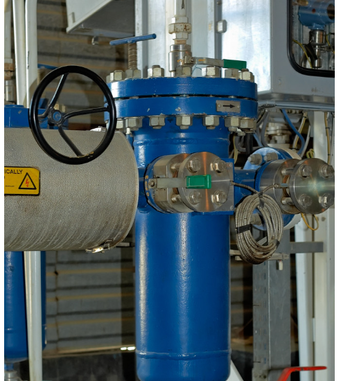 藍式管道過濾器應用現場 藍式管道過濾器應用現場