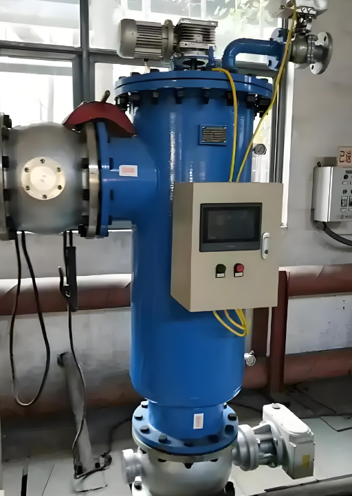 立式自清洗過濾器現(xiàn)場