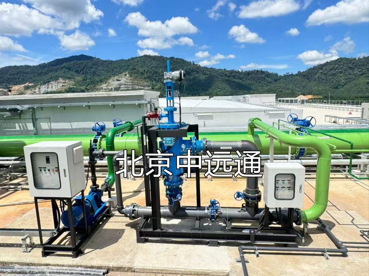 北京中遠(yuǎn)通自清洗過(guò)濾器設(shè)備應(yīng)用現(xiàn)場(chǎng)